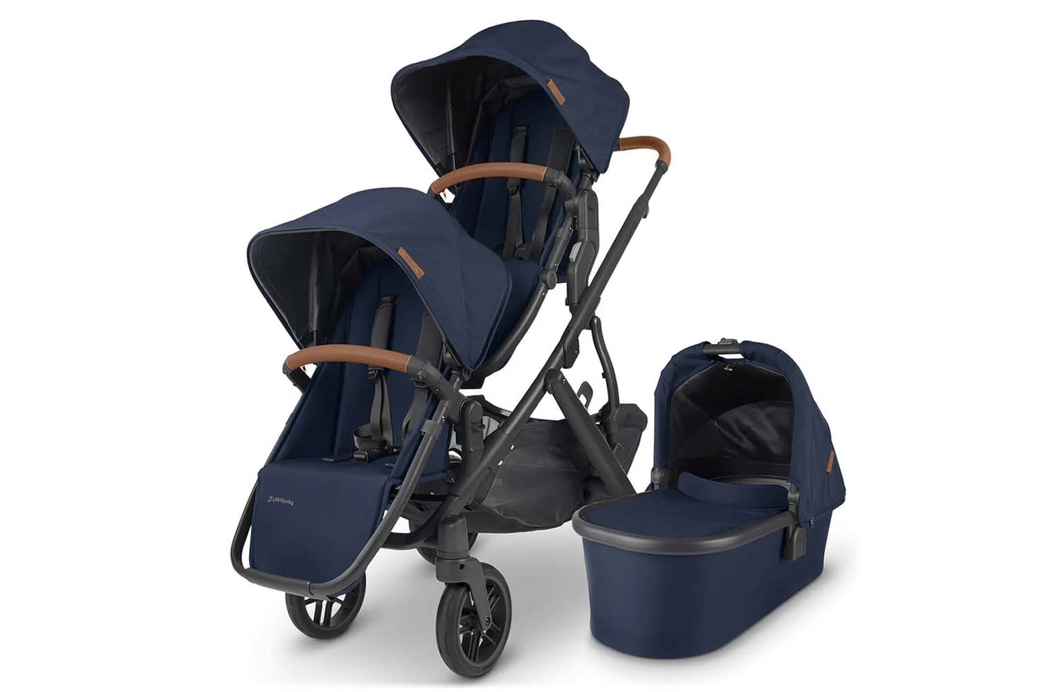 Double pushchair that 2024 turns into a single